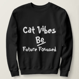 Moletom Cat Winter Fall Retro Funny Personny Black
