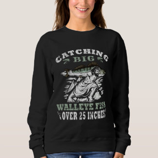 Moletom Catching big Walleye Fish over 25 inches Walleye H