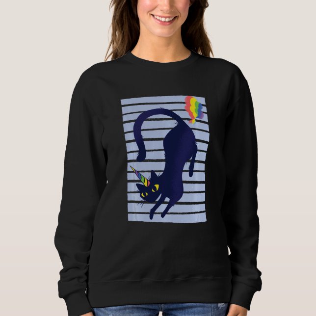 Moletom Caticorn Cat Unicorn (Frente)