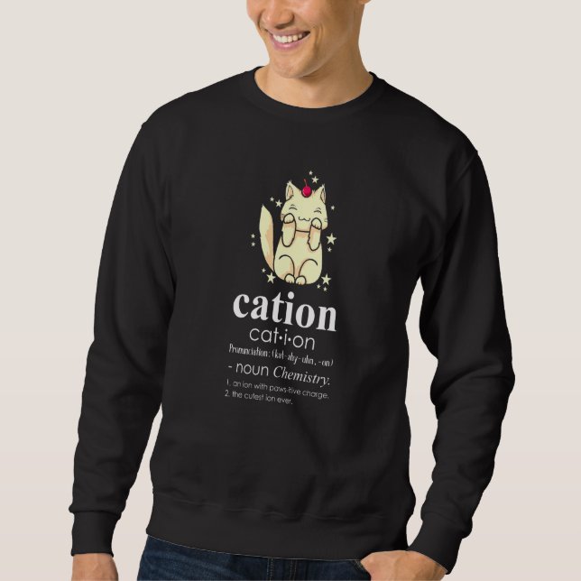 Moletom Cation Cat  Cat Mom Cat Science (Frente)