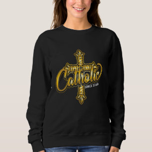 Moletom Católico desde 33 Ad Iron Resurrection & Divine Me