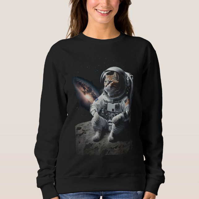 Moletom Catronaut Cat Astronaut space cat 1 (Frente)