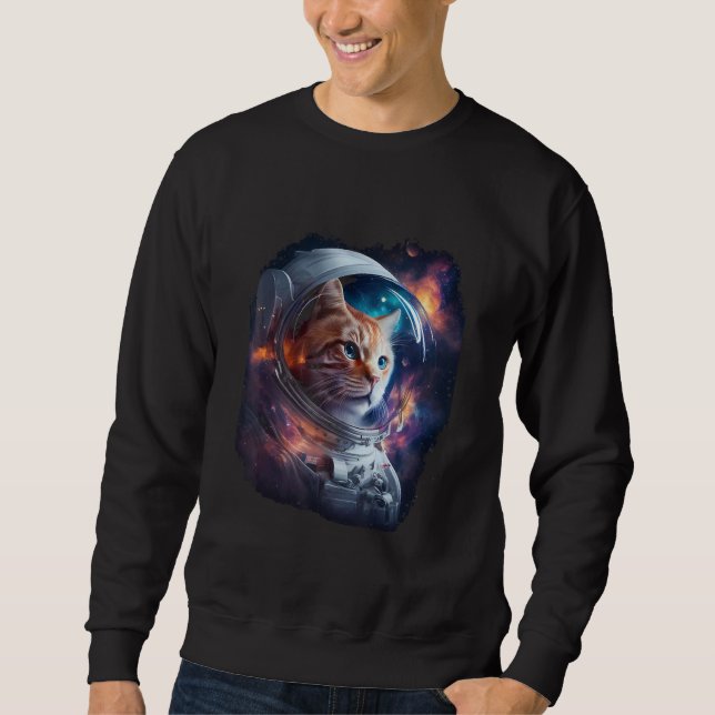 Moletom Catronaut Cat Astronaut space cat 5 (Frente)