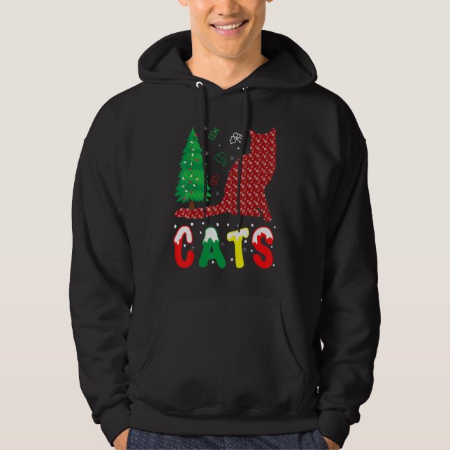Moletom Cats Christmas Pajama Family Xmas (Frente)