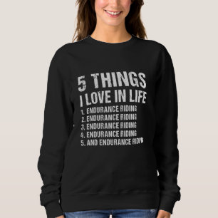 Moletom Cavaleiro 5 Coisas Que Eu Adoro No Anel De Resistê