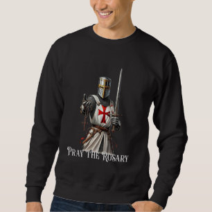 Moletom Cavaleiro Católico Templário Latino Cruzado