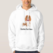 Cavaleiro Personalizado Rei Charles Spaniel Hoodie