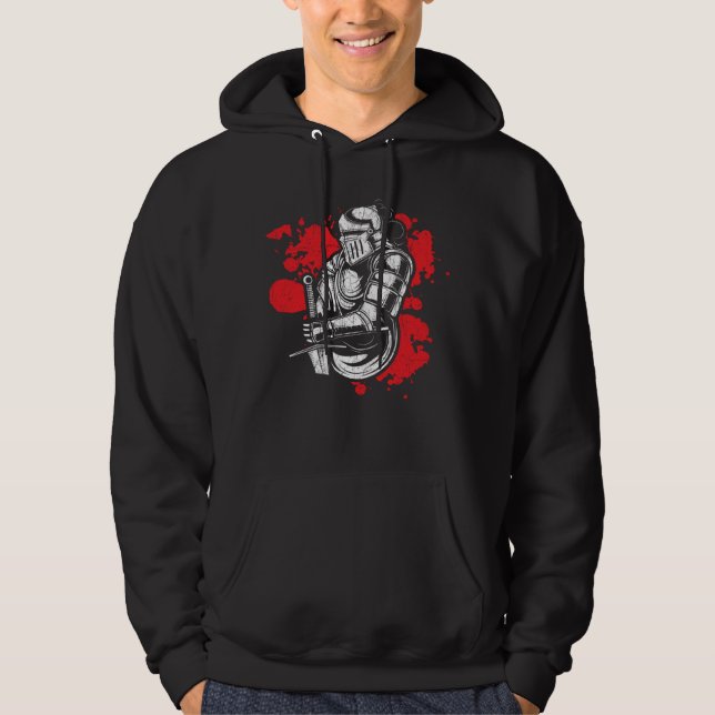 Moletom Cavaleiro  Soldado Medieval Cavalaria Guerreiro  7 (Frente)