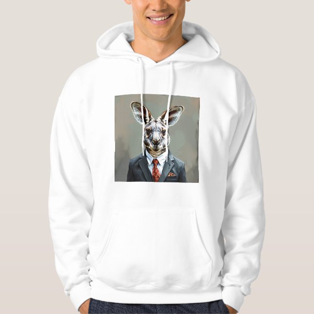 Moletom cavalheiro de canguru (Frente)