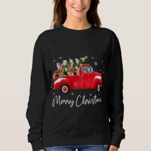 Moletom Cavalier King Charles Red Truck Papais noeis De Na