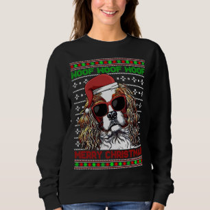Moletom Cavalier King Charles Spaniel Dog Feliz Chris