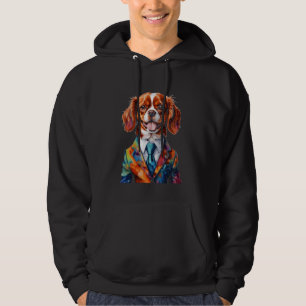 Moletom Cavalier King Charles Spaniel Suit Dog Funny Impre