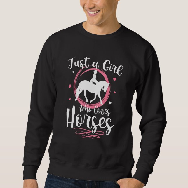 Moletom Cavalier Women's Horse Gif (Frente)