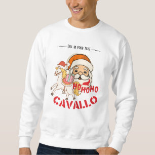 Moletom cavallo ho ho ho ho