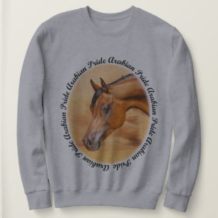 Moletom Cavalo Árabe Orgulho Árabe