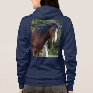Moletom Cavalo Castanho Clydesdale,