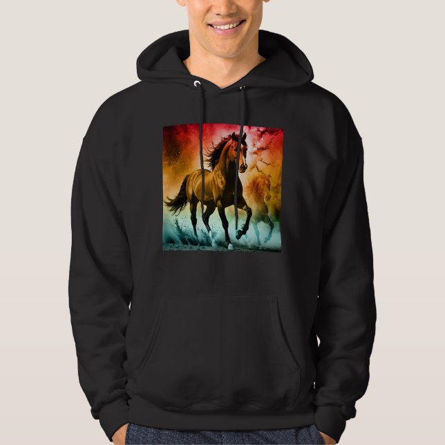 Moletom Cavalo correndo  (Frente)