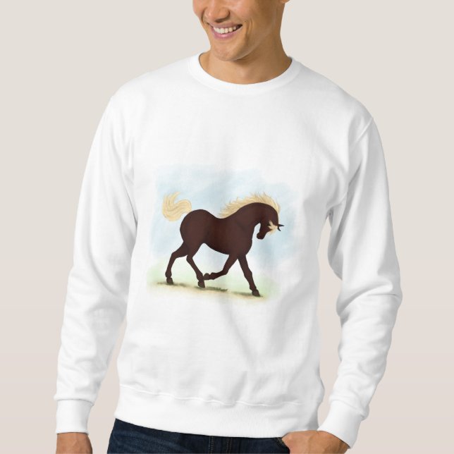 Moletom Cavalo da Montanha Rochosa (Frente)