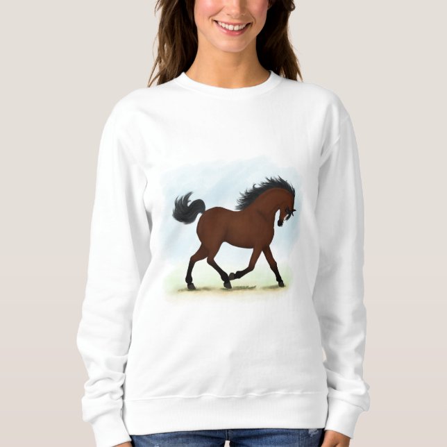 Moletom Cavalo de Baía com Blaze (Frente)