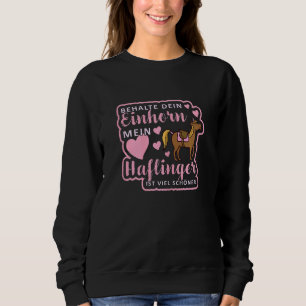 Moletom Cavalo De Haflinger Para Cavalo De Raparigas Rider