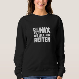 Moletom Cavalo De Mulher Para Meninas Com Cavalo Dizendo P