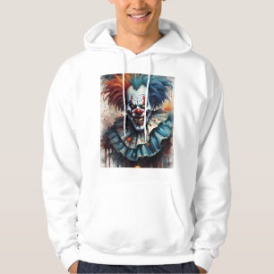 Moletom Cavalo-de-relva vermelho e azul