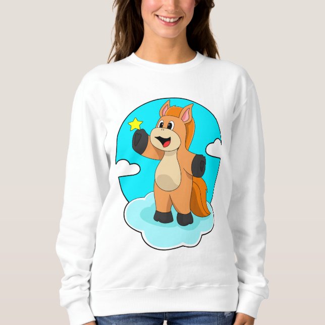 Moletom Cavalo nas Nuvens (Frente)