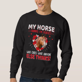 Moletom Cavalo Para Raparigas E Mulheres Que Adoram Cavalo