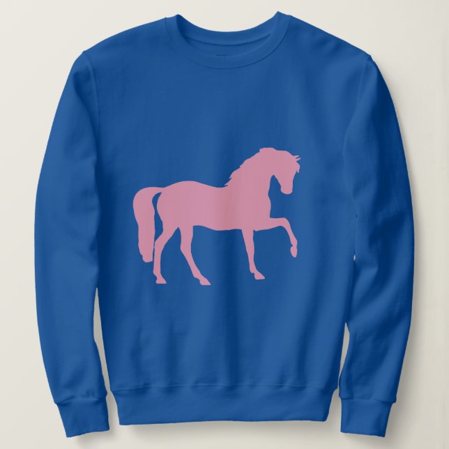 Moletom Cavalo Rosa (Frente do Design)