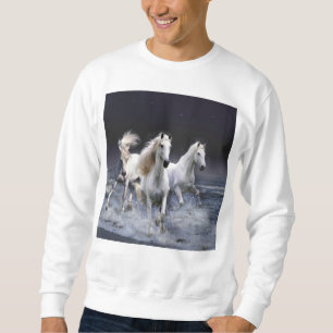 Moletom Cavalos travesseiros decorativos