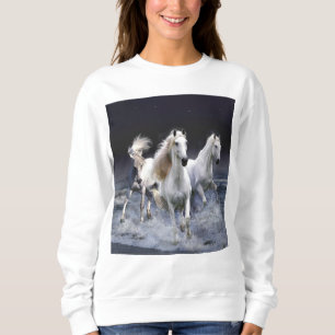 Moletom Cavalos travesseiros decorativos