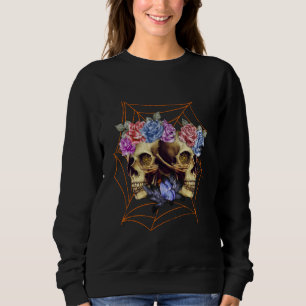 Moletom Caveira com Rosas