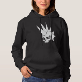 Moletom Caveira Sem Mandíbula Punk Personalizável Versão 2