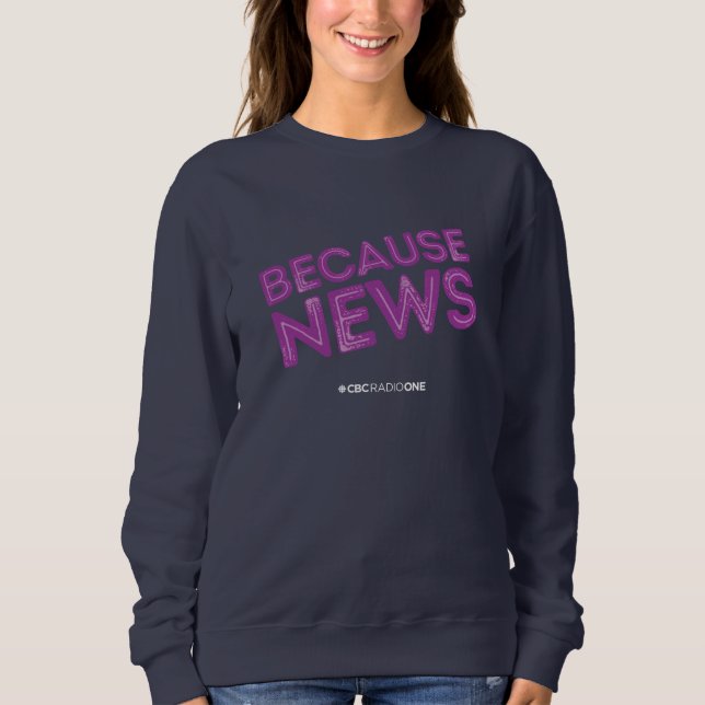 Moletom CBC Porque News Sweatshirt feminina (Frente)