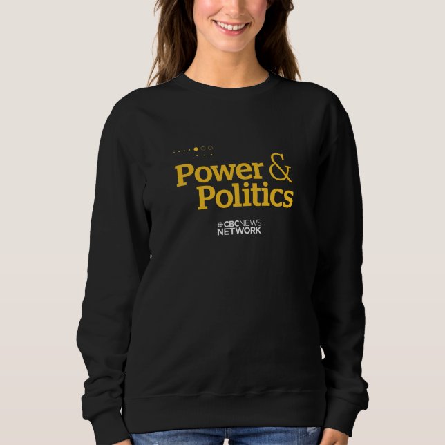 Moletom CBC Power & Politics Sweatshirt feminina (Frente)