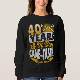 Moletom Cegueira de Aniversário Cego de 40 Anos