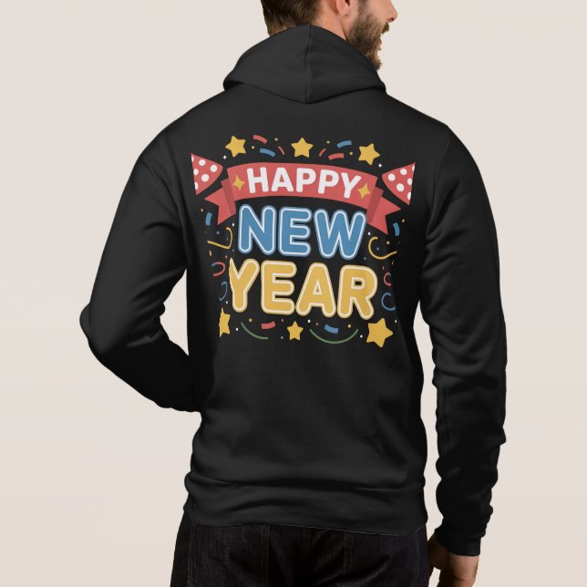 Moletom Celebração de Ano Novo Design-60277 (Verso)