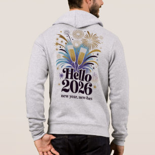 Moletom Celebração Olá 2026 – Design Brilhante Ano Novo
