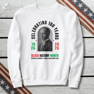 Moletom Celebrando 100 Anos MÊS DA HISTÓRIA NEGRA