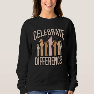 Moletom Celebre Diferenças Direitos Humanos Igualdade Home