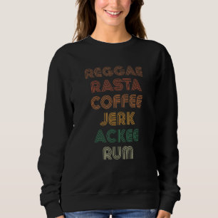 Moletom Celebre Jamaica Reggae Rasta Café Ackee Rum R