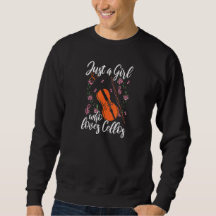 Moletom Cello Apenas Uma Menina Que Ama Cellos Cellist