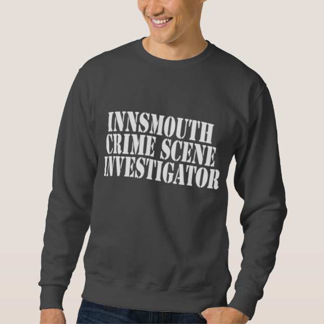 Moletom Cena do crime de Innsmouth (Frente)