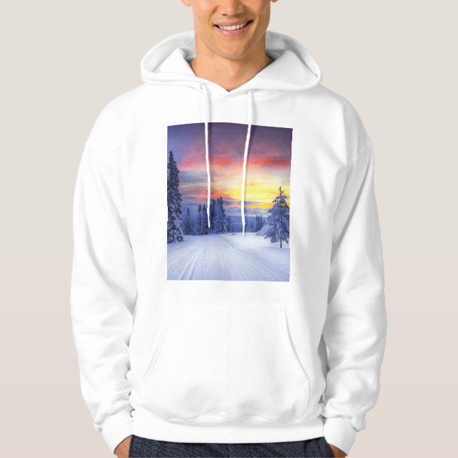 Moletom Cenário de inverno (Frente)