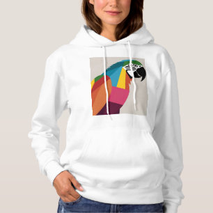Moletom Cenário Minimalista: Design de Bloqueio de Cor