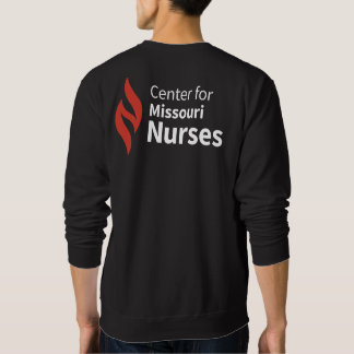 Moletom Center for Missouri Nurses Black Sweatshirt