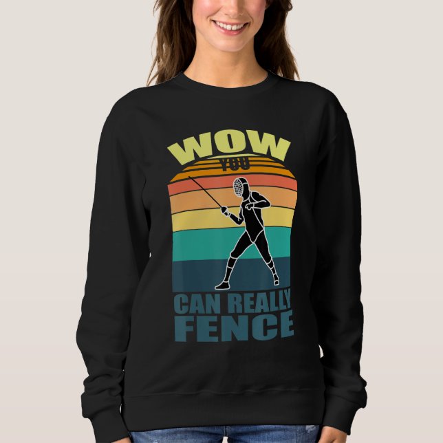 Moletom Cerca de Vcerca Esportiva Plastron Epee Saber Fenc (Frente)