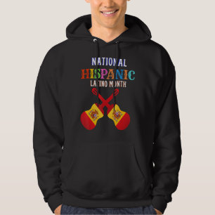 Moletom Cerimônia Hispânica Mês de Orgulho Latim Ami