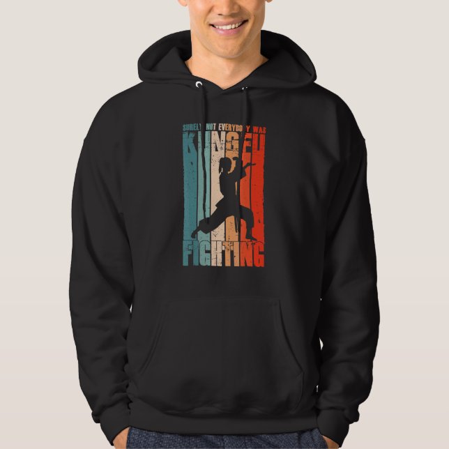 Moletom Certamente Nem Todos Eram Kung Fu Lutando Mulheres (Frente)