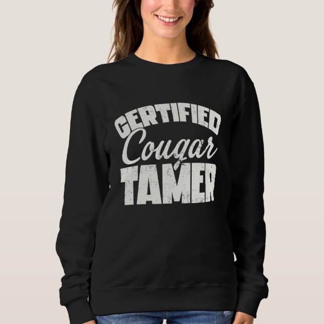 Moletom Certificada Cougar Tamper Engraçado (Frente)